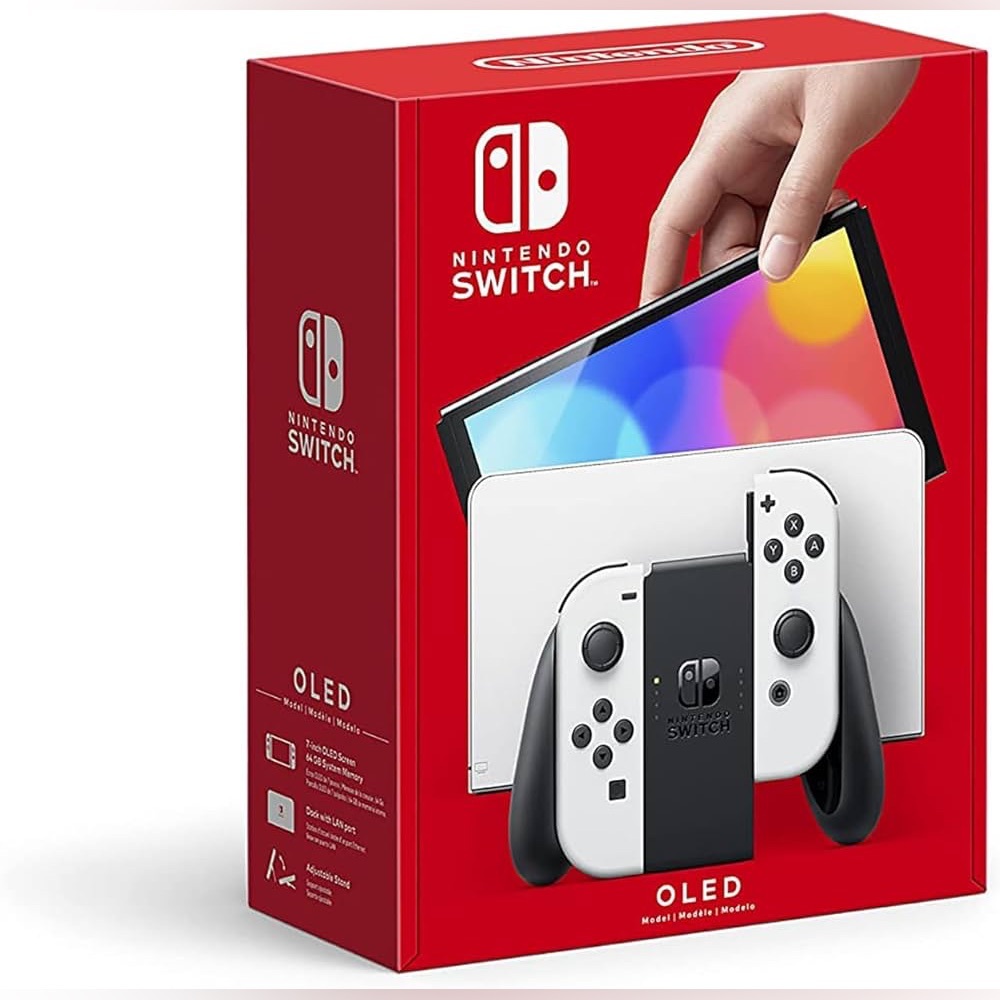 Nintendo Switch OLED + Controller & NBA 2k23 & Super Smash Bros Brawl